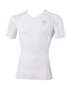 เสื้อคอวีแขนสั้น 6617-32-LL