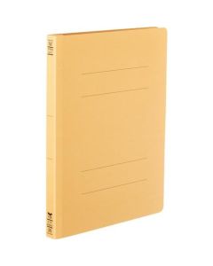 แฟ้มแบน (กระดาษล้วน) (เข้าเล่มหนา) A4 แนวตั้ง สีเหลือง FOO-RKW10Y