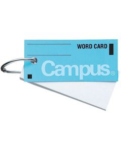 บัตรคำศัพท์ Campus ขนาดกลาง สีน้ำเงิน Tan-101B x 10 เล่ม หนังสือ Tan-101B x 10