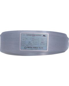 ท่อไวนิล ท่อไวนิลหุ้มฉนวนที่ได้มาตรฐาน UL/cUL เบอร์ 7 สีใส ม้วนยาว 200 เมตร รุ่น YET-300H