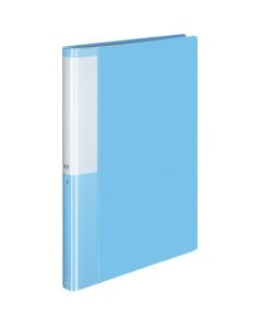 สมุดปกใสแบบโพสิทีฟ ขนาด A4 สีฟ้าอ่อน 40 หน้า P3-L40NLB