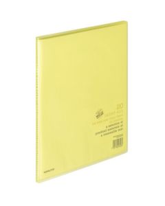 Clear Book Carryall A4 Wide P สีเหลือง La-3Y