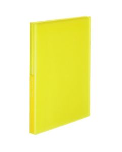 สมุด Glassel Clear Book A4, 40 แผ่น, สีเหลือง, La-GL40Y