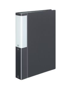 Clear Book Positi ขนาด A4 แนวตั้ง สีเทาเข้ม 80 หน้า P3-L80NDM