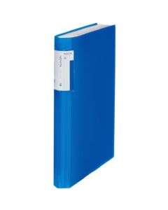 แฟ้มใส "โนวิต้า" (ชนิดยึดตายตัว) ขนาด A4 20 แผ่น สีน้ำเงิน RA-NV20B