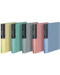 แฟ้มใส แข็งแรง ทนทาน พิมพ์คงที่ ขนาด A4 แนวตั้ง 40 หน้า สีเขียว รุ่น LA-F570NG