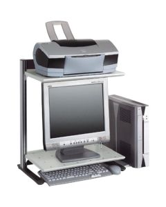 ชั้นวางจอมอนิเตอร์ Respace F 2 ชั้น 500 ลิตร สีเทา EAS-DSF5001NM