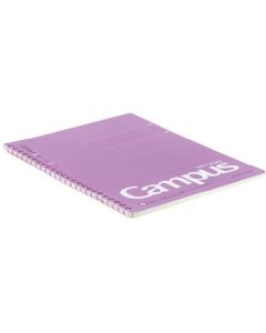ผ้าใบแบบห่วง (เส้นจุด) A5 สีม่วง S-S131BT-V