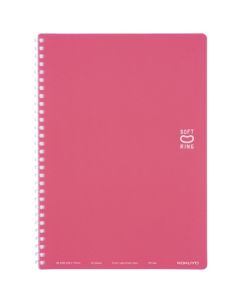 สมุดปกอ่อนแบบเส้นประ ขนาด B5 สีชมพูอ่อน SU-SV301BT-LP