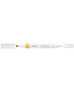 ปากกามาร์คเกอร์สีสองทาง Marktus สีเหลือง PM-MT200Y