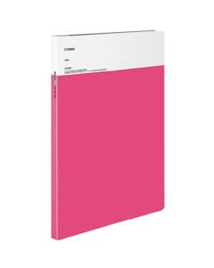 แฟ้มแบน d Select Light Color A4 Vertical Light Pink Foo-CP10-3P