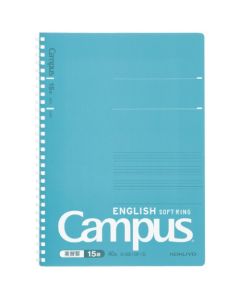 หนังสือเรียนภาษาอังกฤษแบบ Campus English Study Book (Soft Ring) Semi-B5, 15 columns, Su-S810F15