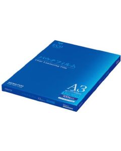 ฟิล์มถุงรีไซเคิล 125μ A3 100 แผ่น KLM-SF307430N