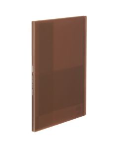 สมุด Glassel Clear Book A4, 10 แผ่น, สีน้ำตาล, La-GL10S