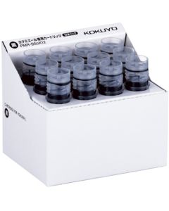 ตลับหมึกเฉพาะ Yokumieru บรรจุภัณฑ์เรียบง่าย สีดำ แพ็ค 12 ตลับ PMR-B5DX12
