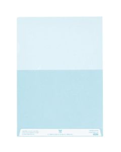 ที่ใส่กระดาษ <กระดาษทั้งหมด> (มีหน้าต่าง) 50 แผ่น สีน้ำเงิน FOO-RKM750-10B