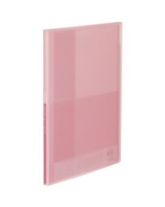 สมุด Glassel Clear Book A4, 10 แผ่น, สีชมพูอ่อน, La-GL10LP