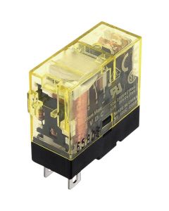 รีเลย์กำลังไฟแบบบาง, AC 100V, พร้อมไฟแสดงสถานะ