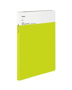 แฟ้มแบน d Select Light Color A4 แนวตั้ง สีเขียวอ่อน Foo-CP10-3LG