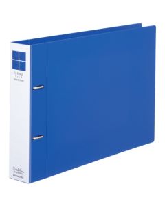 สไตล์เรียบ A4 แนวนอน สัน 45 มม. สีน้ำเงิน Fu-UDS435B