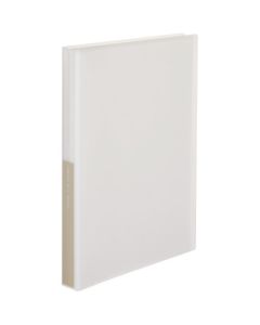 สมุด Glassel Clear Book, A4, 60 แผ่น, สีขาวนวล, La-GL60W