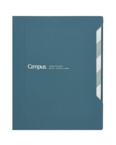 แฟ้มเปิดง่ายมีดัชนี 100 แผ่น สีน้ำเงินกรมท่า Lu-P337DB