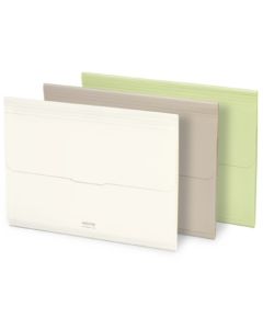แฟ้มเอกสารโนวิต้า A4 6 หน้า สีเบจทราย FU-NV950LS