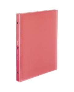 สมุด Glassel Clear Book เติมหมึกได้ ขนาด A4 สีชมพูคอรัล La-GL720P