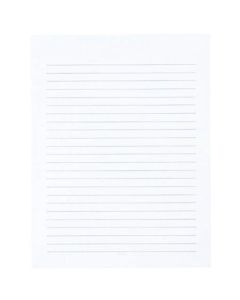 กระดาษเขียนจดหมาย 100 แผ่น ขนาดกระดาษสี ลายเส้นแนวนอน 23 บรรทัด Hee-378