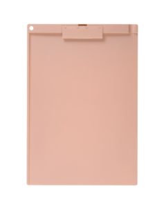 คลิปบอร์ดแบบบางเงียบ ขนาด A4 แนวตั้ง สีชมพู Yoha-US78P