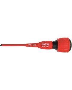 6750 ไขควง High Grip ปากแฉกหุ้มฉนวน PH2 x 100