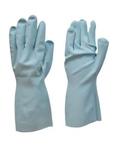 Work Hands N-131 ยางธรรมชาติแบบบาง L สีน้ำเงิน