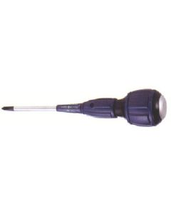 6800 ไขควง High Grip ปากแฉกแกนทะลุ PH2 x 150mm