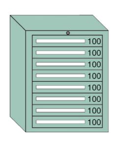 Cabinet medium duty type