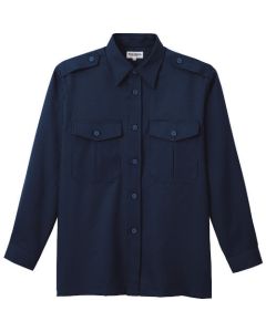 เสื้อแขนยาวใส่มือถือ (M751-1) สีกรมท่า M