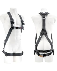 สายรัดอก GS ไซส์ L สีดำ รับน้ำหนักได้ 130 กก.