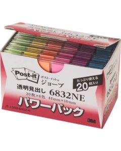 Post-it (R) Jobu Page Marker กล่องละ 2.400แผ่น