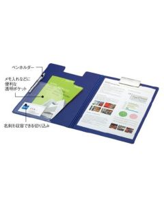 ที่หนีบ <PP> A4 แนวตั้ง สีน้ำเงิน Yoha-J50NB
