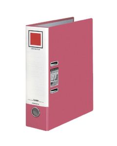 แฟ้ม Lebatch A4 แนวตั้ง สัน 76 มม. สีแดง F-AL290R