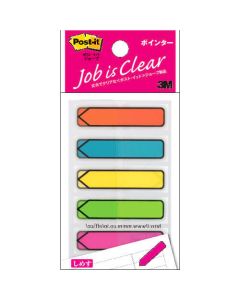 โพสอิทพอยน์เตอร์ 44 x 12 มม. 100 แผ่น คละ 5 สี (20 แผ่น)