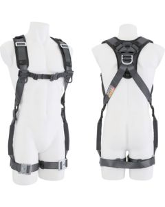 สายรัดอกแบบเต็มตัว Haol Harness HS ขนาดฟรีไซส์ สีดำ สำหรับรับน้ำหนัก 130 กก.