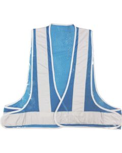 Mesh Best Vest Blue Fluorescent 1ชุด
