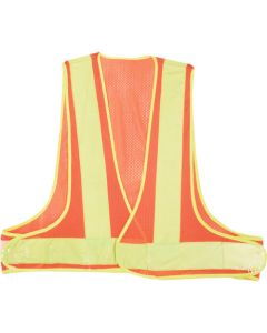Mesh Best Vest Orange Fluorescent 1ชุด