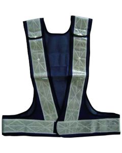 Size adjustable Vest Dark Blue/White