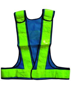 Size adjustable Vest Sky Blue/Yellow