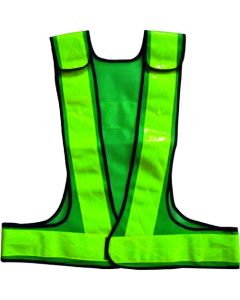 Size adjustable Vest Green/Yellow