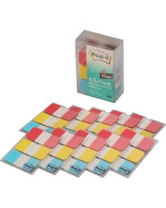 โพสต์-อิท อินเด็กซ์ทนทานพิเศษ 40 x 18 มม. 10 แผ่น x 3 สี