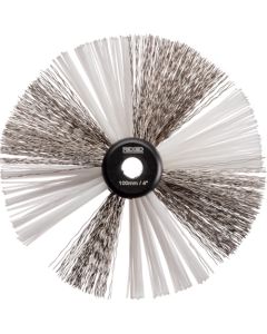 BRUSH, NYLON STEEL K9-204 4inch
