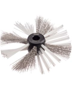 BRUSH, NYLON/STEEL K9-306 4inch