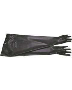 ถุงมือสำหรับช่องเก็บของในรถยนต์ รุ่นใหม่ ยืดหยุ่นยาว CL หนา 0.4 มม. สีดำ แบบเรียบ (#400A)